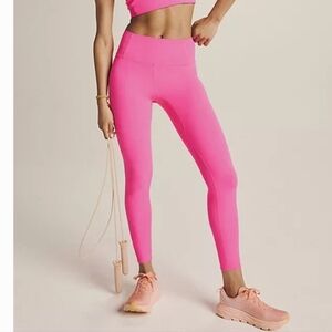 New Free People Movement High Rise Hot Pink Leggings OB1104370 Size Small